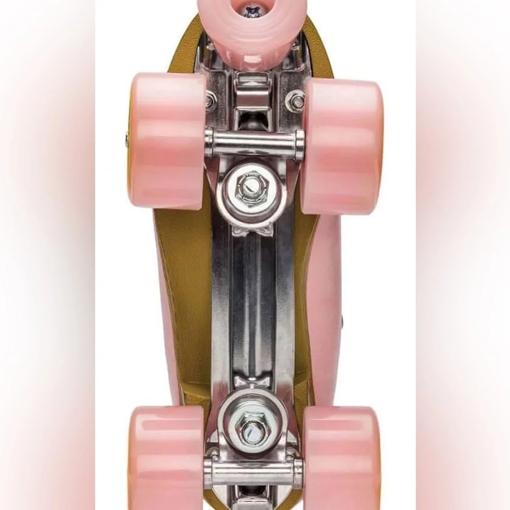 🌸Impala RollerSkates Women's Lace-Up Rollerskates, Pink/Yellow/US 10🌸 - Picture 4 of 8